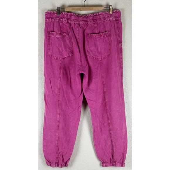 Anthropologie Women's Rhys Utility Jogger Pink, size XL - Picture 4 of 8
